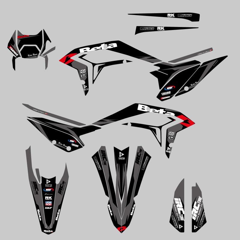 bRoceL オーダー品 セミオーダー グラフィックデカール フルキット Beta X-trainer 2023