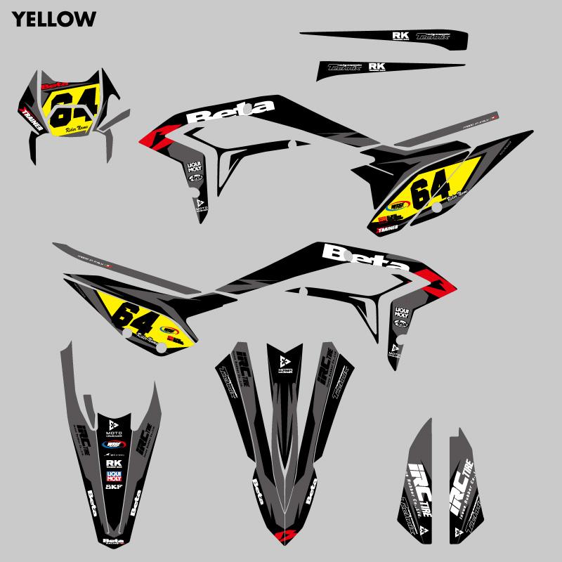 セミオーダー グラフィックデカール フルキット Beta X-trainer