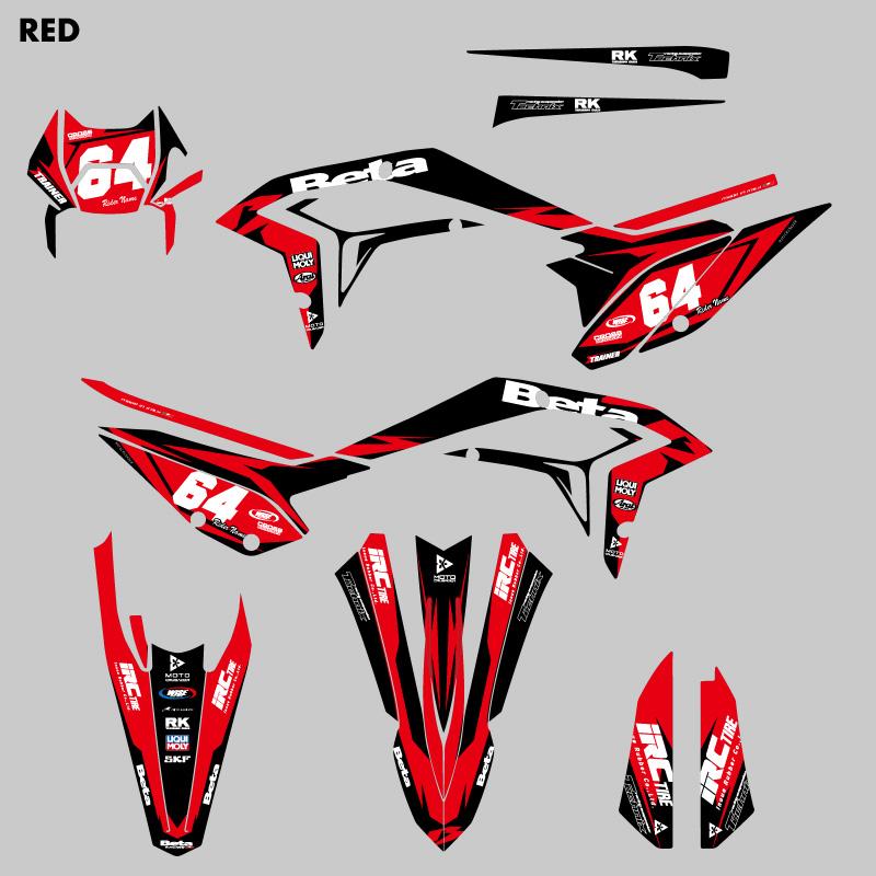 セミオーダー グラフィックデカール フルキット Beta X-trainer 2023