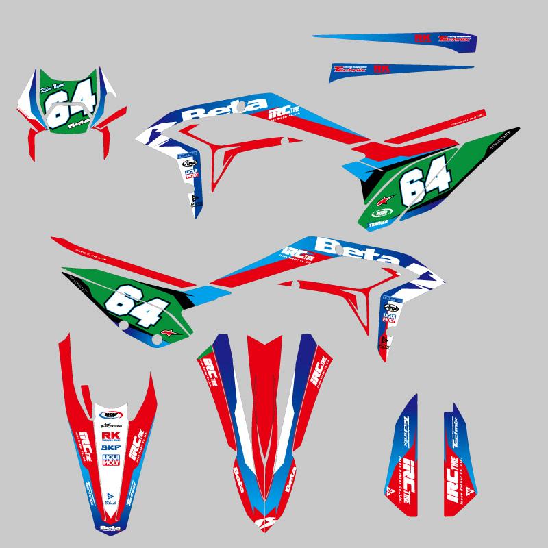 セミオーダー グラフィックデカール フルキット Beta X-trainer 2023