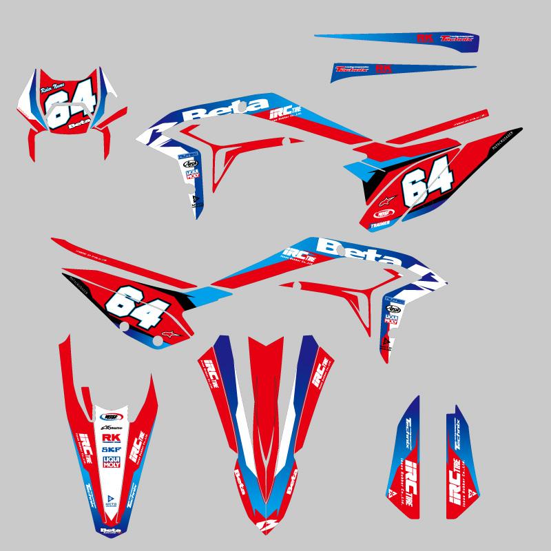 セミオーダー グラフィックデカール フルキット Beta X-trainer 2023