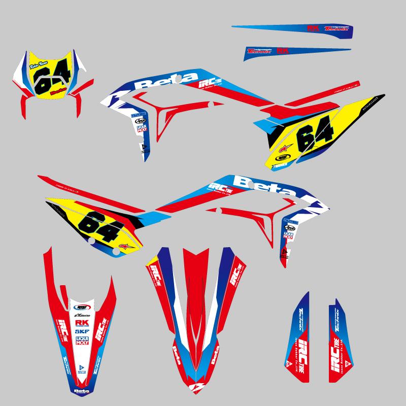 セミオーダー グラフィックデカール フルキット Beta X-trainer 2023