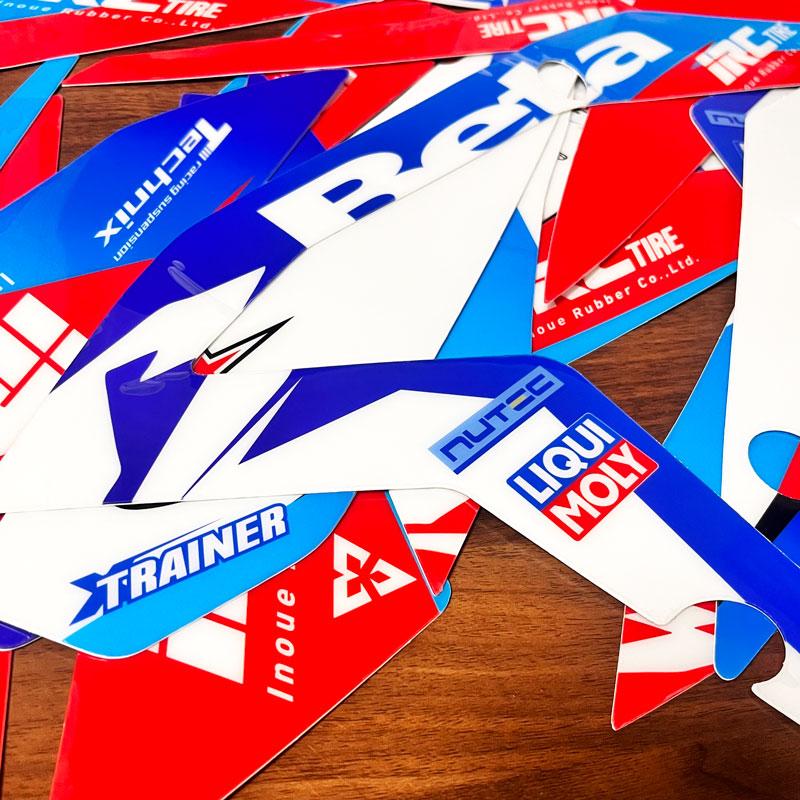 セミオーダー グラフィックデカール フルキット Beta X-trainer 2023