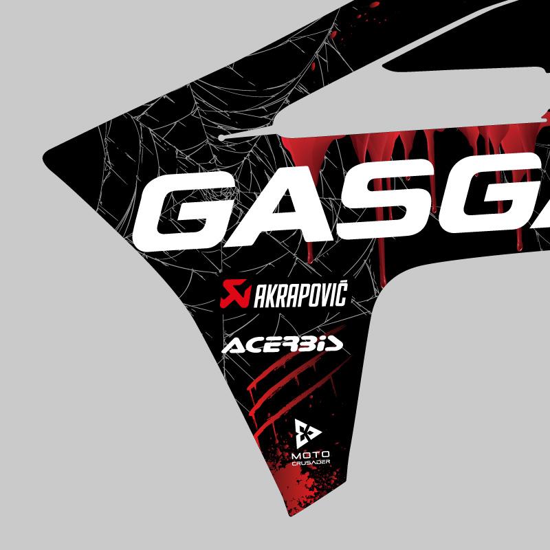セミオーダー グラフィックデカール フルキット GASGAS EC 2021 2022 