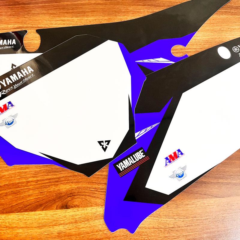 即納】ヤマハ YZ450F 2023 2024 2025/ YZ250F 2025 ゼッケン