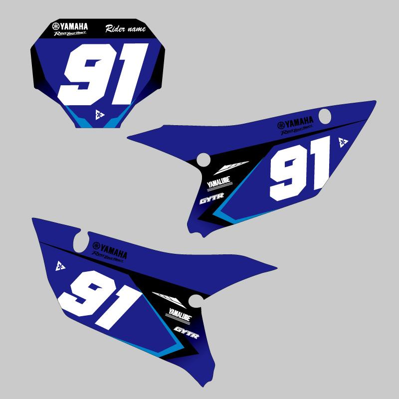 即納】ヤマハ YZ450F 2023 2024 2025/ YZ250F 2025 2026 ゼッケン