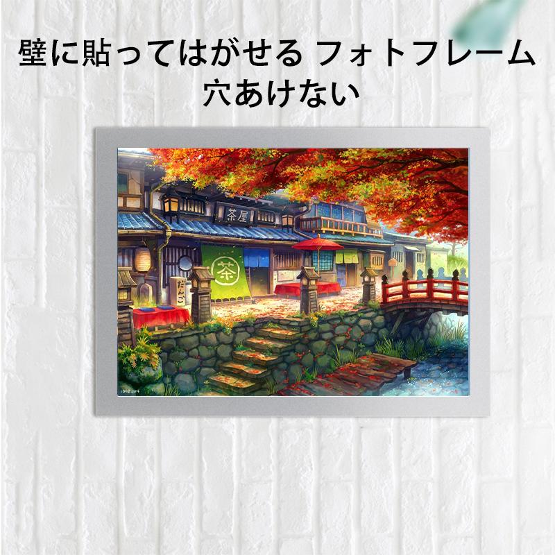 5D フルダイヤモンド アート 紅葉 もみじ 湖 落葉 橋 ラインストーン