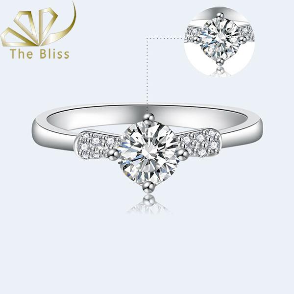 指輪 リング レディース 1カラット ダイヤモンドCZ プレゼント 華奢 4