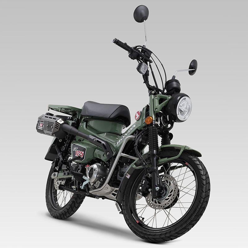 ホンダCT125ハンターカブ用のNEWサイクロンマフラー。レブル250用も新