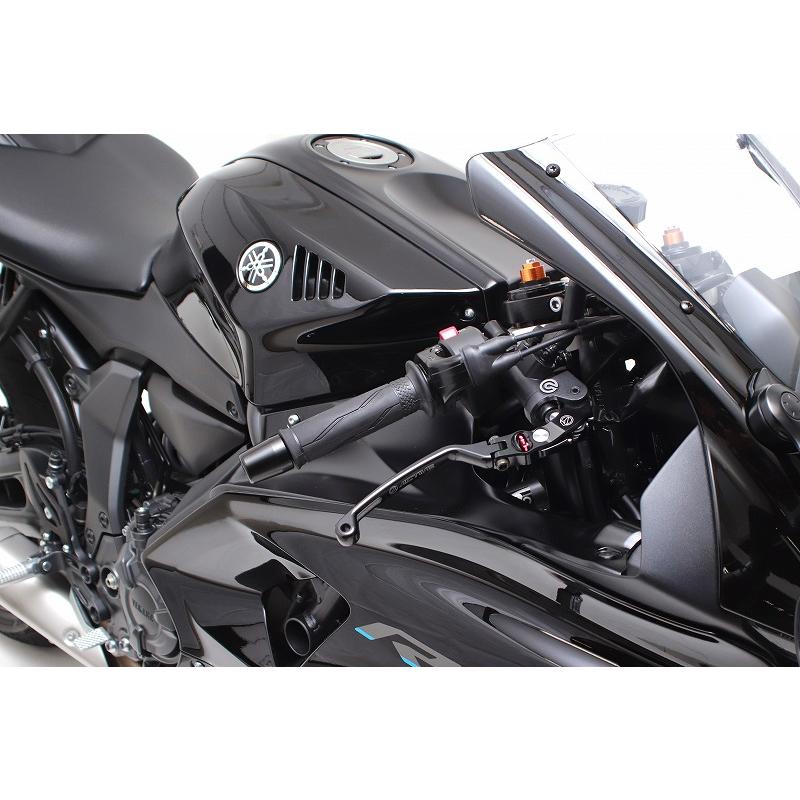 ACTIVE STFブレーキレバー ブラック YZF-R7 / MT-09 XSR900 GP etc