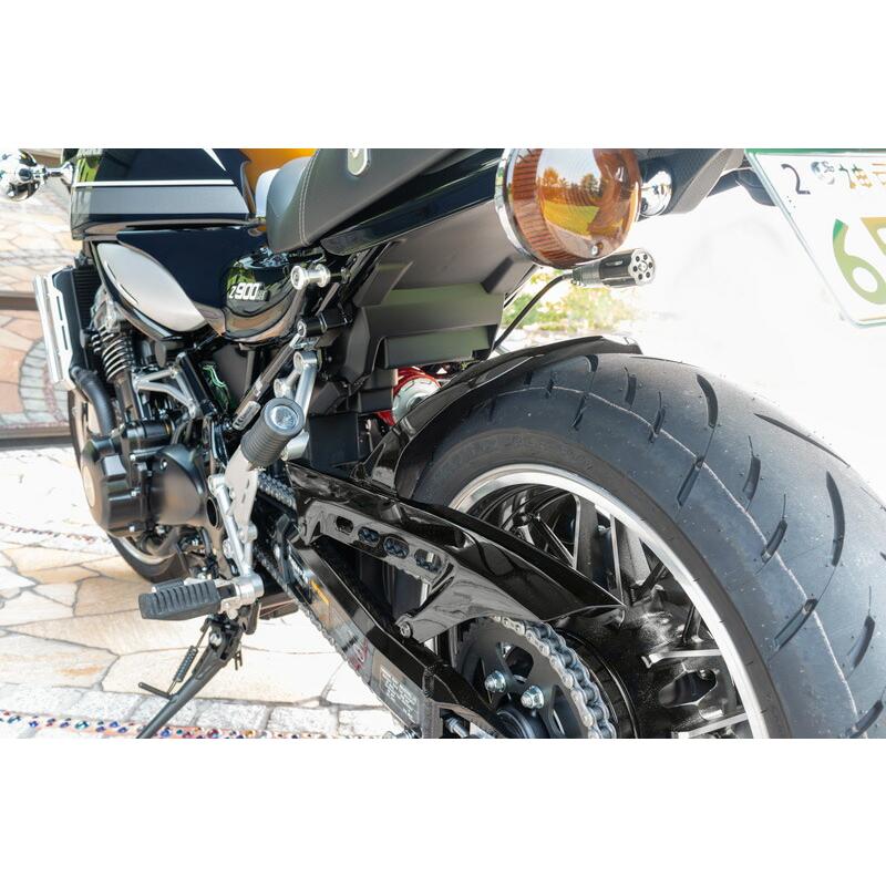 FRPリアフェンダー ver.2 メタリックディアブロブラック Z900RS/Z900RS
