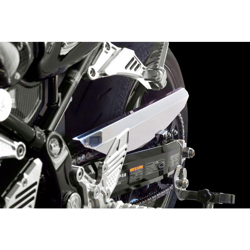 k_l_a様(仮)専用　z900rs用ポリッシュ部品4点set ARCHI アーキ ステンレスポリッシュチェーンカバー ソリッドタイプ