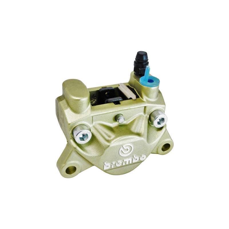 brembo 旧カニ 2POT キャリパー ゴールド brembo ブレンボ P2 32 2P リアキャリパー ゴールド 旧カニ φ32 取付