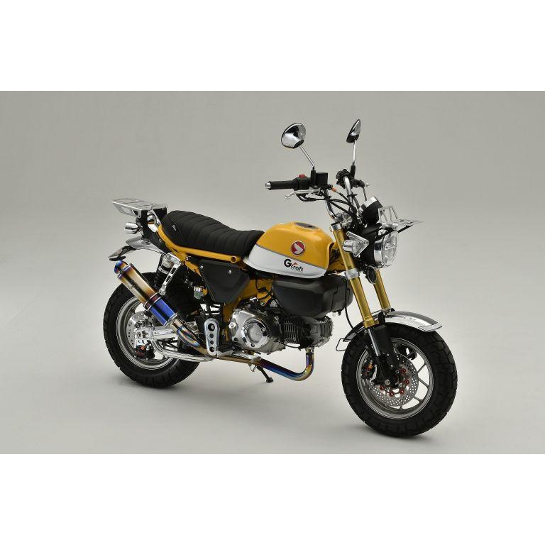 Graft モンキー125 段付きタックロールシート 取り付け金具付き モンキー125用カスタムシート フラットタックロール | Gクラフト