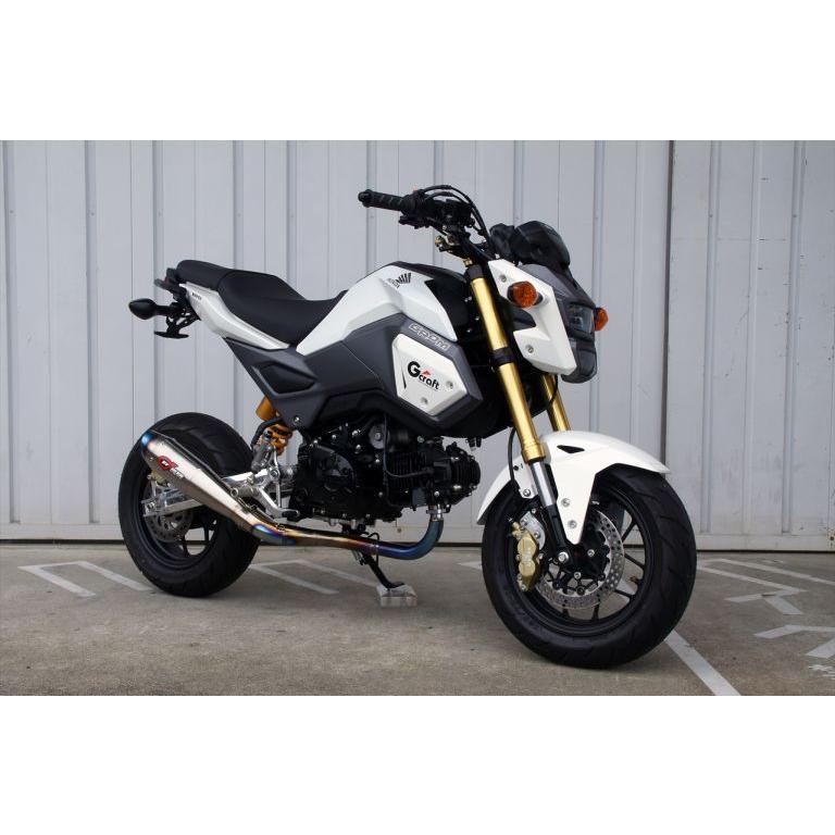Gcraft ジークラフト GROM用チタンマフラーGROM : motofellow - 通販