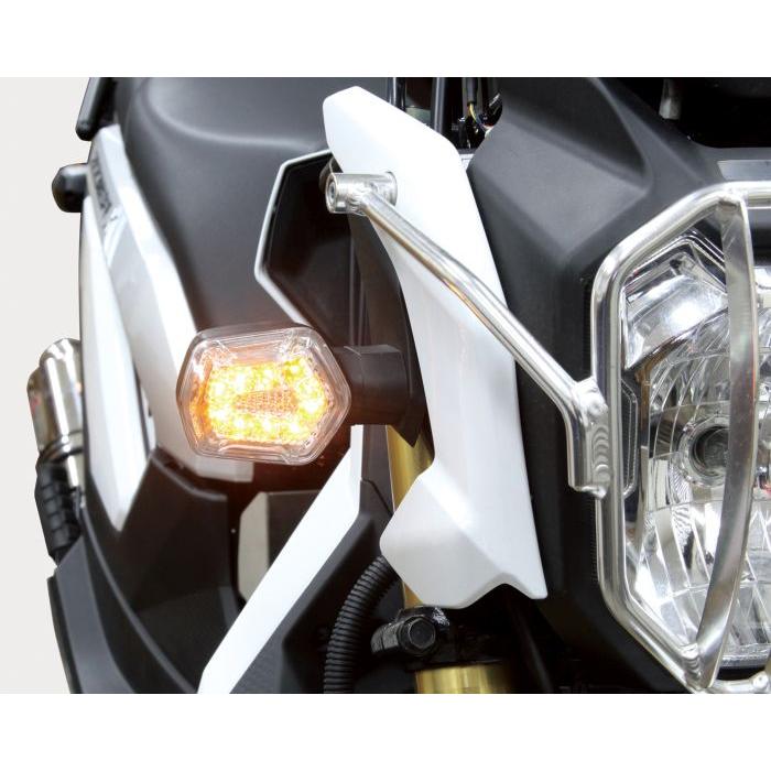 KITACO キタコ LEDウインカーKIT クリア ズーマーX｜motofellow｜02