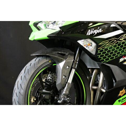A-TECH エーテック NINJA ZX-25R フロントフェンダーSTD 綾織ドライ