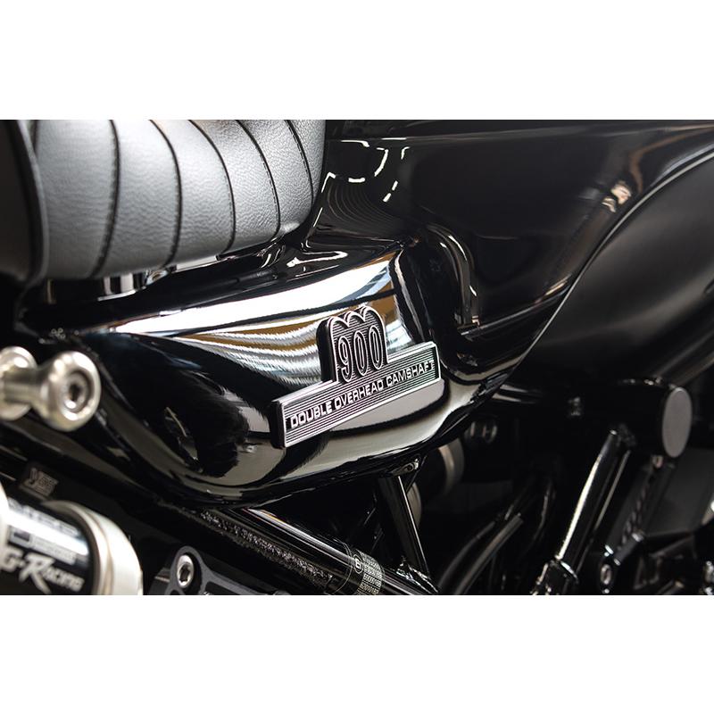 KAWASAKI Z900RS サイドカバ－エンブレム 左右セット KAWASAKI Z900RS 純正サイドカバーエンブレム BLACK : motofellow