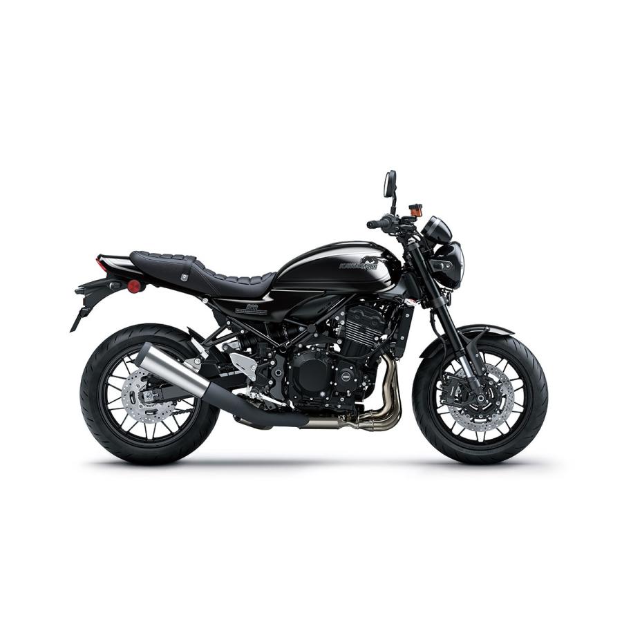 KAWASAKI Z900RS 純正サイドカバーエンブレム BLACK : motofellow