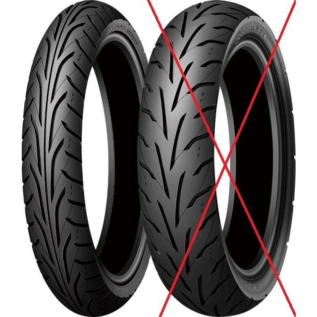 フロント用 片側のみ 国内正規品 DUNLOP GT601 ダンロップ 100/90-18