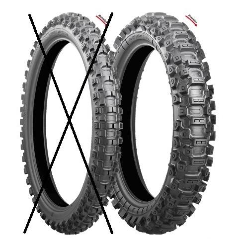 ☆前後セット 未使用新品！ 正規新製品！ ブリヂストン バトルクロス