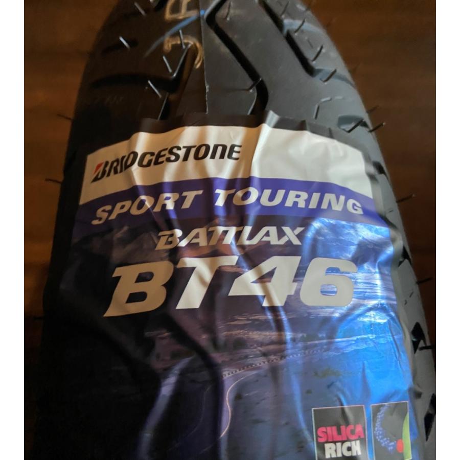 ブリジストンBT46 100/90-18 130/90-17未使用品！セット！ ☆前後セット 未使用新品 BATTLAX BT46 正規新製品 ブリヂストン BT-46