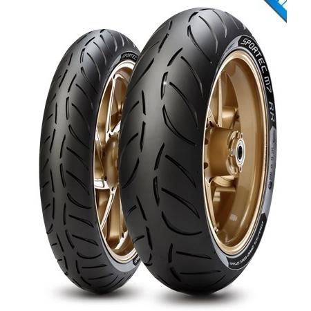 前後セット メッツラー M9RR 120/70ZR17 200/55ZR17 METZELER SPORTEC