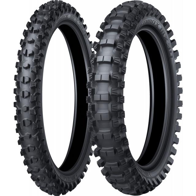 ☆前後セット 未使用 新品 DUNLOP GEOMAX MX34 70/100-19 42M & 90/100