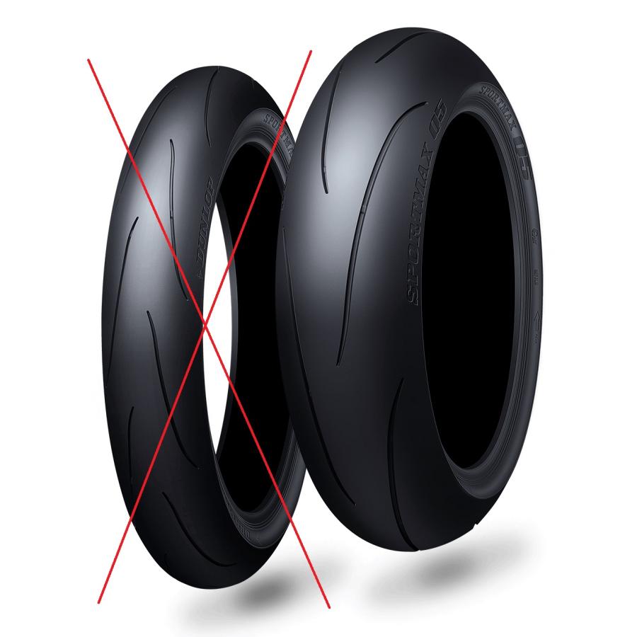 リア用 片側のみ 国内正規品 DUNLOP Q5 ダンロップ 150/60ZR17 66W TL
