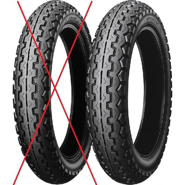前後共用 片側のみ 国内正規品 DUNLOP TT100GP ダンロップ 3.00-18 47S