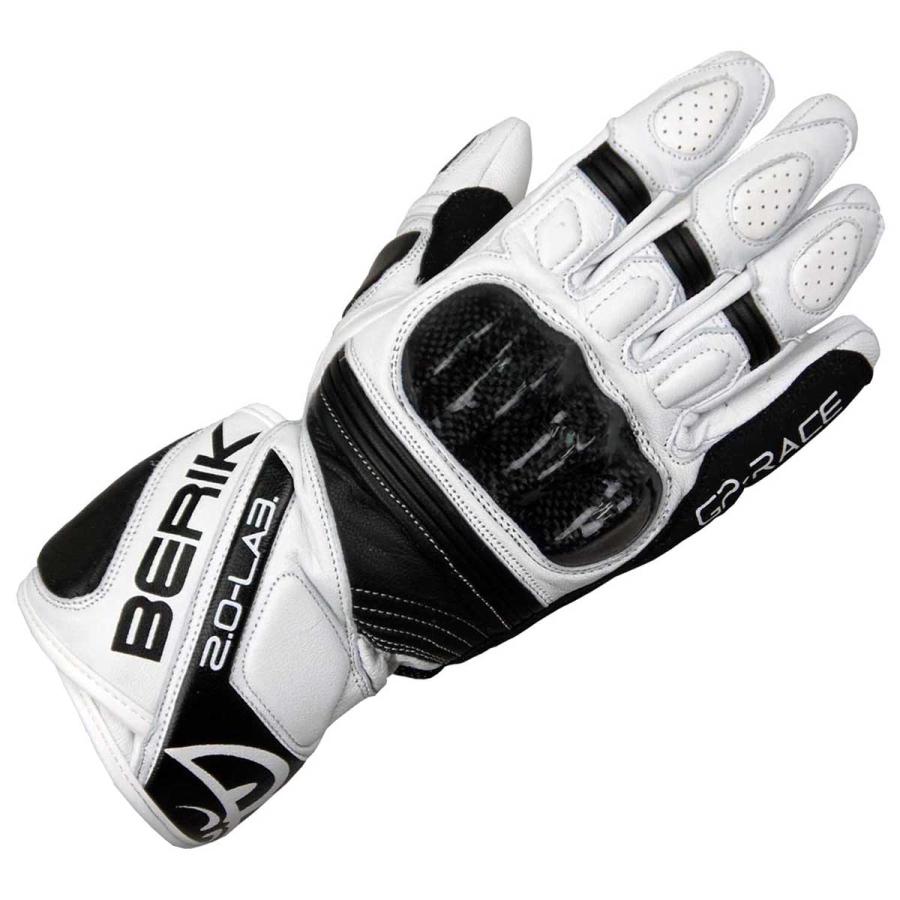 大*地様 【BERIK】ベリック レーシンググローブ G-175102-BK W BERIK 山羊革 ゴートレザー ベリック レーシンググローブ G-175102-BK