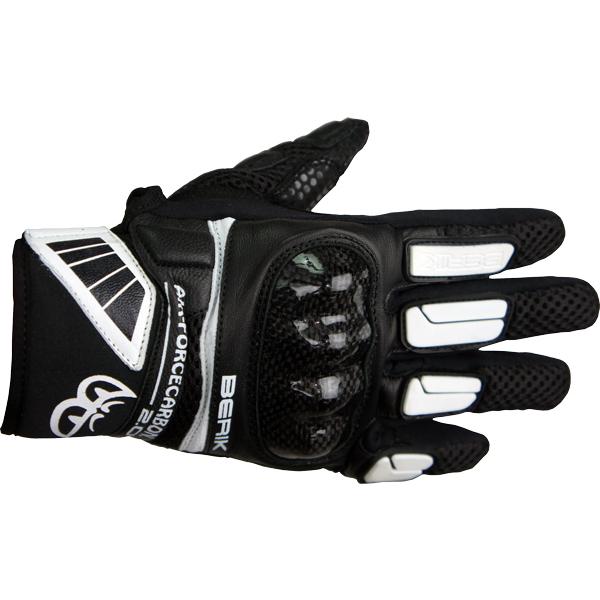 BERIK ベリック メッシュ ゴート ハイブリッド モデル ショートグローブ 175108 BLACK MESH SHORT GLOVE 夏 バイク用品 バイクグローブ