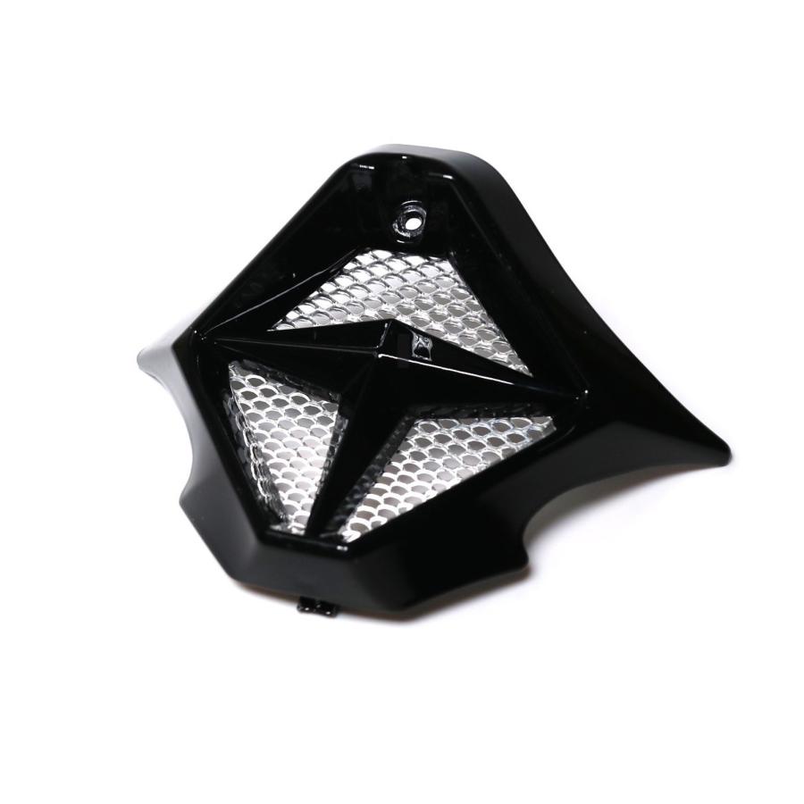 【BERIK】ベリック オフロード ヘルメット HEL-239201-BK リペアパーツ ノーズカバー BLACK 【バイク用品】マッドジャンパー2 | 