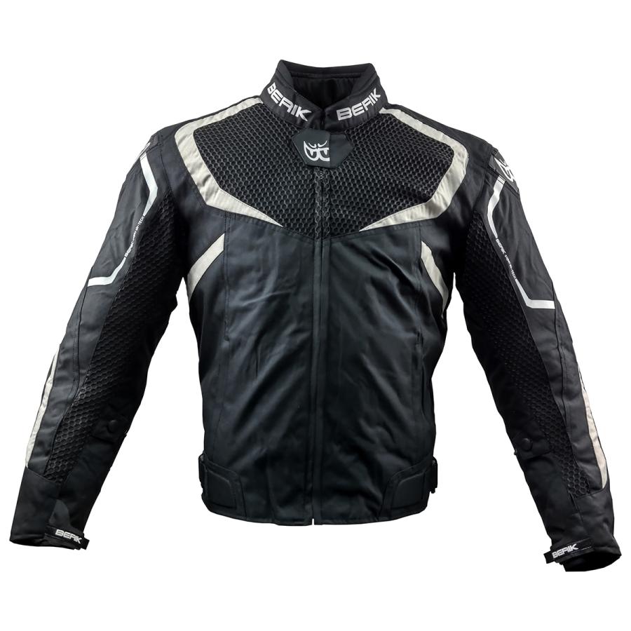 BERIK ベリック メッシュナイロンジャケット NJ-203305-BK BLACK-SAND 