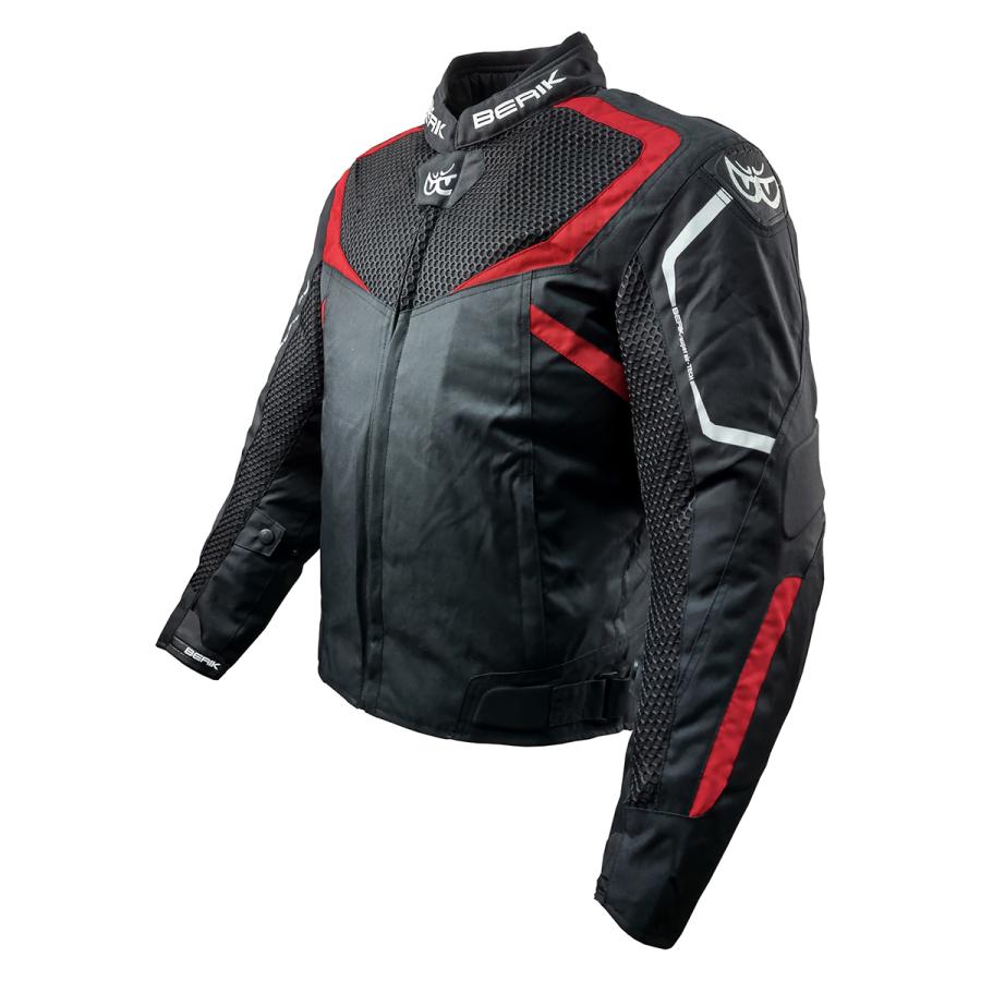 BERIK ベリック メッシュナイロンジャケット NJ-203305-BK RED BERIK ベリック メッシュナイロンジャケット NJ-203305-BK RED