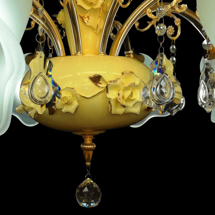 シャンデリア　【送料無料】 LED内蔵　調光対 12畳 KOIZUMI AH52379 Fit調色 LEDシャンデリア Tricklare