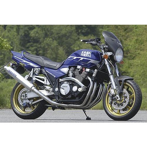 OVER RACING オーヴァー SESMIC-3 ステンアルミマフラー XJR1300 OVER RACING オーヴァー SESMIC-3 ステンアルミマフラー XJR1300