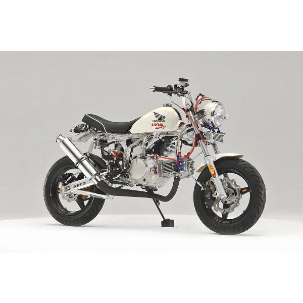 モンキー マフラー over オーバー OVER RACING オーヴァー RACING-DOWN ブラックマフラー(スチール