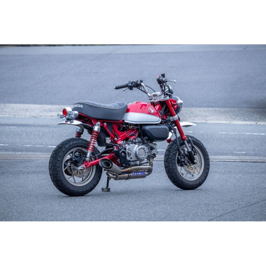 OVER オーヴァー フルチタン スパイラルマフラー MONKEY125(18-20)の画像