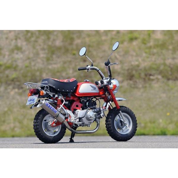 OVER RACING オーヴァー ステンチタンマフラー MONKEY(FI