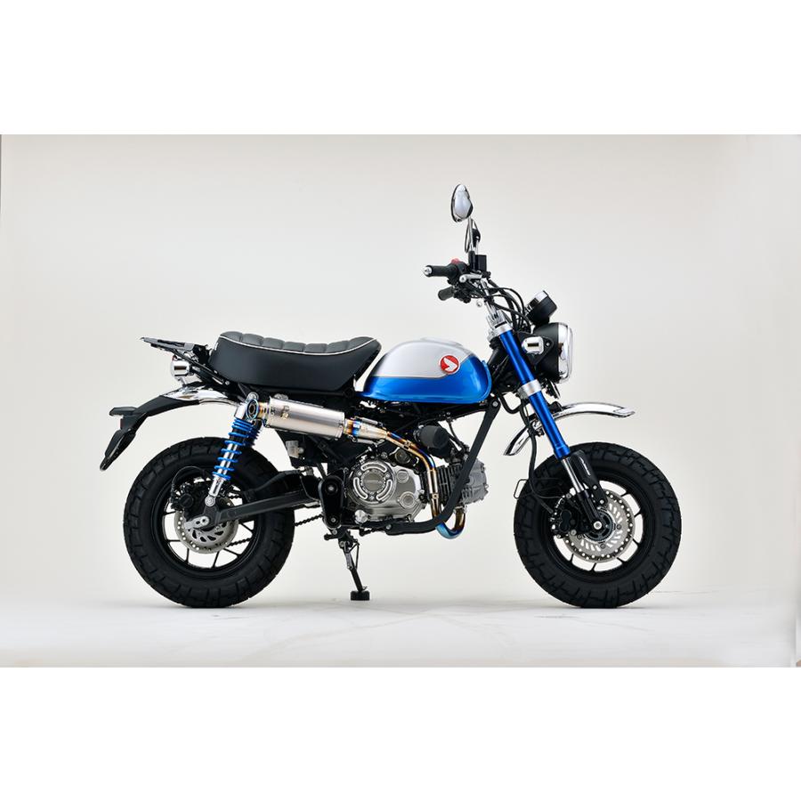 OVER RACING オーヴァーNLアップマフラー フルチタン Monkey125 OVER RACING オーヴァーNLアップマフラー フルチタン Monkey125