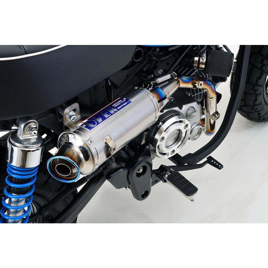 OVER RACING オーヴァーNLアップマフラー フルチタン Monkey125 OVER RACING オーヴァーNLアップマフラー フルチタン Monkey125