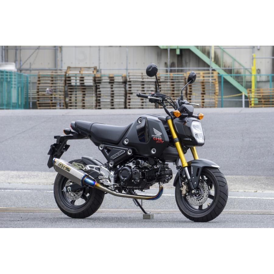 OVER RACING - OVER オーヴァー TT-Formula RS フルチタンマフラー GROM(21-22)