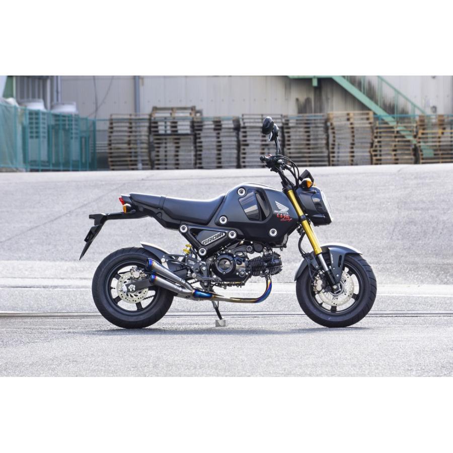 OVER オーヴァー ツインメガホン マフラー GROM(21-22)の画像