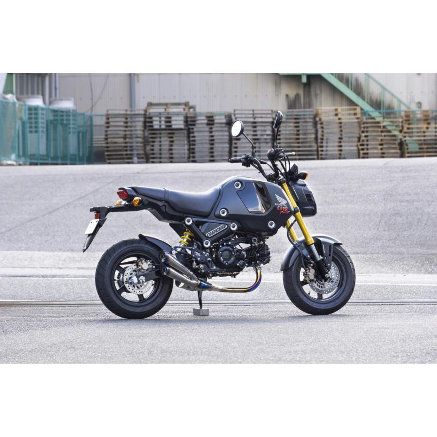 グロム　デュアルマフラーOver グロム マフラー 】OVER Racing Twin Carbon Muffler Review 最高に