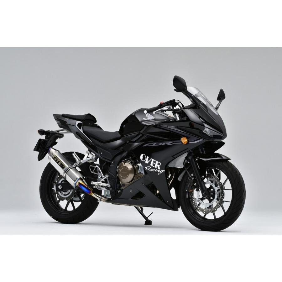 OVER RACING TT-Formula フルチタン CBR250RR OVER Racing オーヴァーレーシング TT-Formula RS+PRO フルチタン 2-1