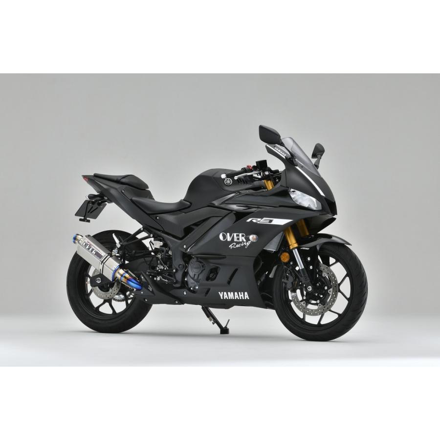 OVER オーヴァー TT-Formula フルチタン スリップオンマフラー YZF-R3(19)