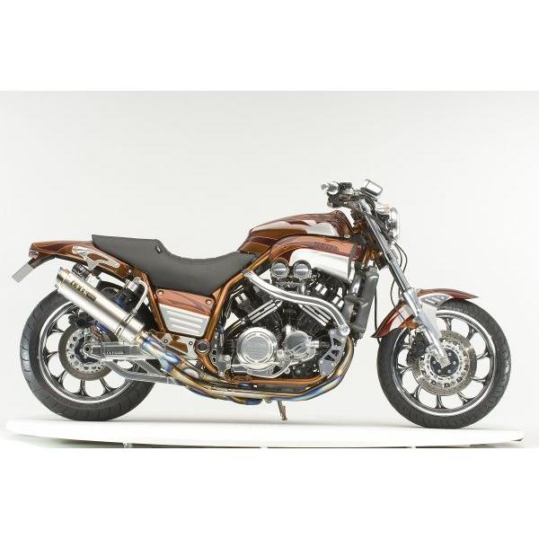 OVER オーヴァー GP-PERFORMANCE フルチタン ツインマフラー V-MAX1200