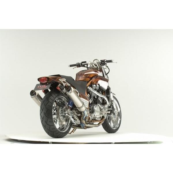 OVER RACING オーヴァー GP-PERFORMANCE フルチタン ツインマフラー V