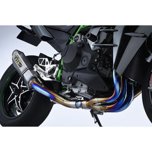 OVER オーヴァー TT-Formula RS レーシングチタン 4-2-1マフラー Ninja H2の画像